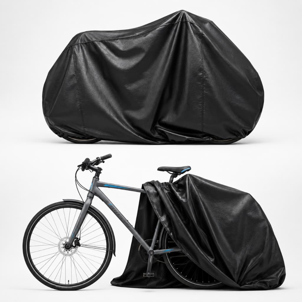Capa de Bicicleta Universal Impermeável Protetora Contra Sol Chuva e Poeira