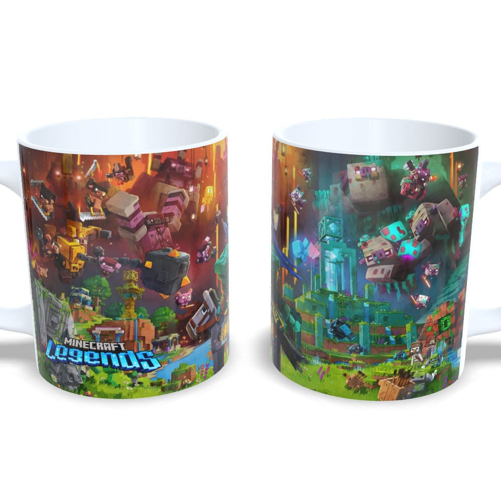 Caneca Personalizada Minecraft Legends