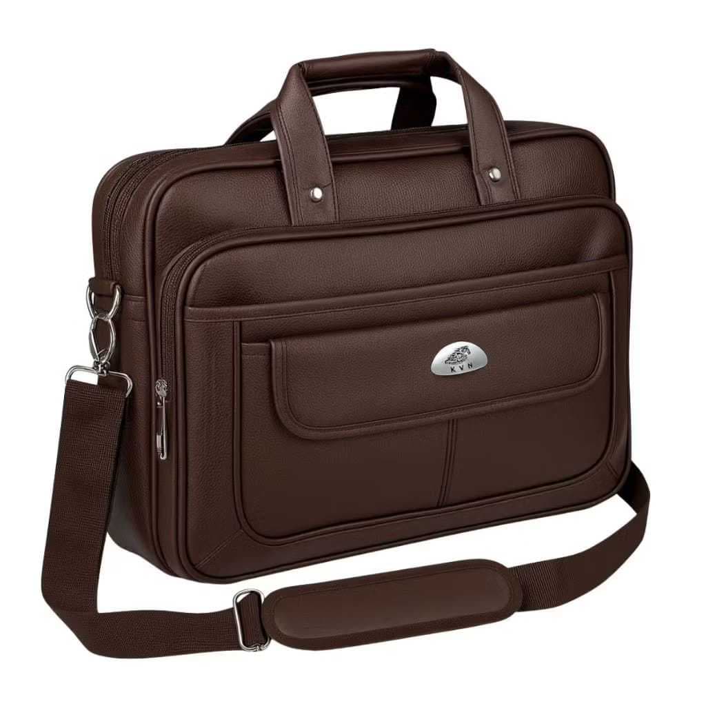 PASTA EXECUTIVA KEUVEN (KVN898#) DE COURO SISTENTICO C/ ESPAÇO NOTEBOOK IMPERMEÁVEL