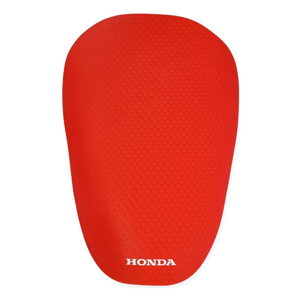 Capa De Banco Moto Honda Pop 110 Colmeia Vermelha Todos Os Anos Assento