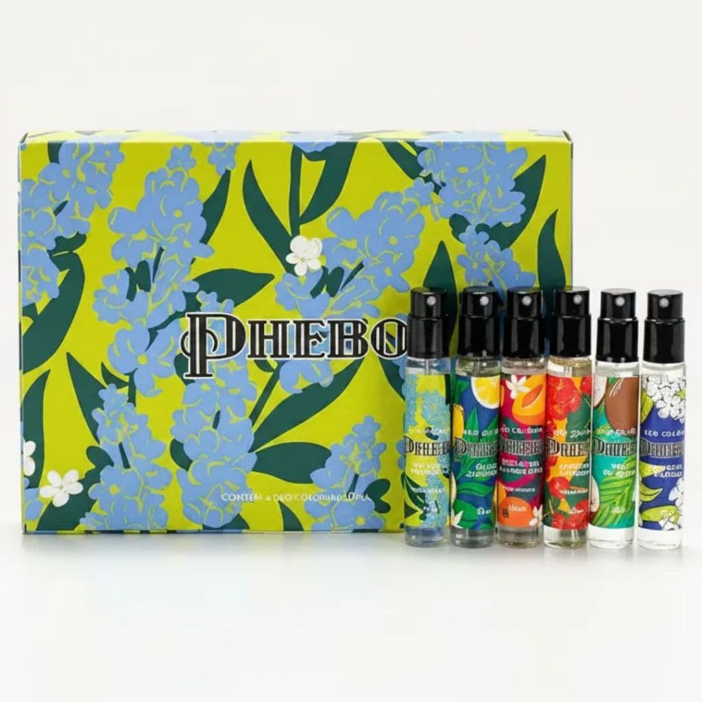 Kit Phebo Miniaturas Deo Colônia 6 Fragrâncias 10ml Granado