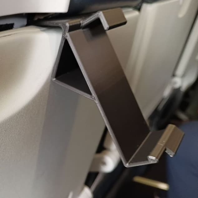Suporte de Celular para Avião Porta Celular de Bandeja Viagem de Voo Adaptável