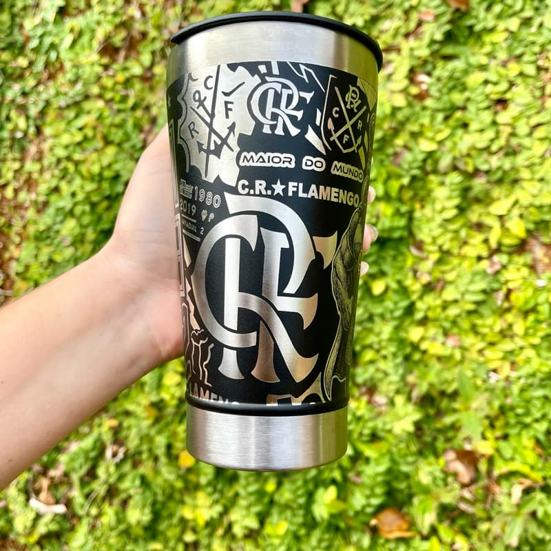 Copo Térmico Personalização em 360 Graus 473 ML Personalizado