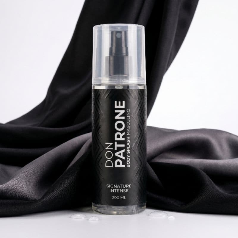 Body Splash Masculino Don Patrone Signature Intense 200ml – Inspiração Sauvag Amadeirado Intenso