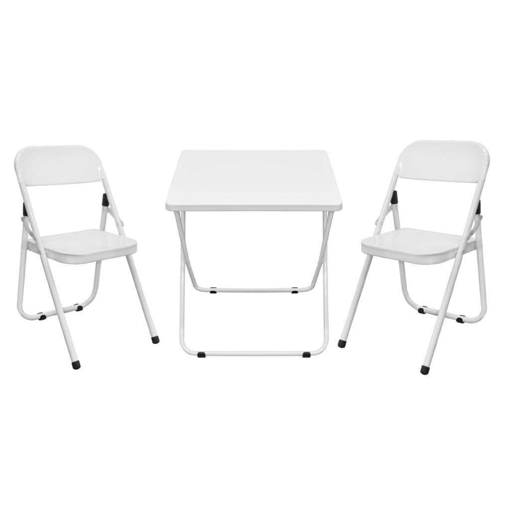 Kit Mesa Infantil Completa com 2 Cadeirinhas Dobráveis Resistente Ideal Para Estudos e Brincadeiras