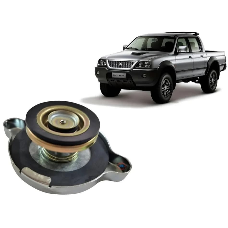 Tampa Radiador Mitsubishi L200 2.5 4x4 2003 A 2012 13 LibrasTampa Radiador Mitsubishi L200 2.5 4x4 2003 A 2012 13 Libras