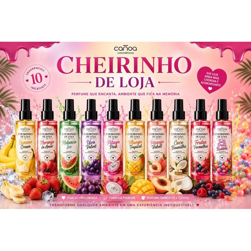 Cheirinho de Loja Coleção Frutas 120ml