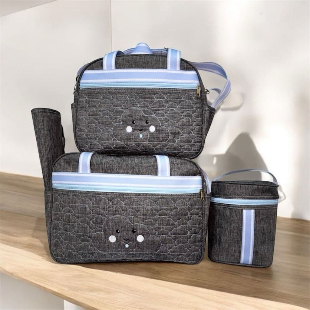 kit de bolsas de maternidade 4 peças