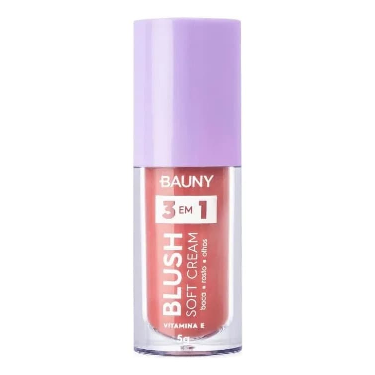 Blush Bauny Cosméticos Soft Cream 3 Em 1 - Sunny
