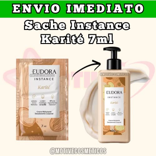 Sache Hidratante Corporal Instance Karité 7ml