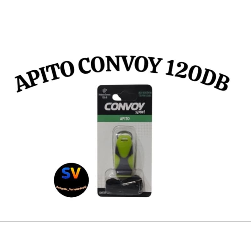 Apito Arbitro Convoy 120db ----- Verde Neon