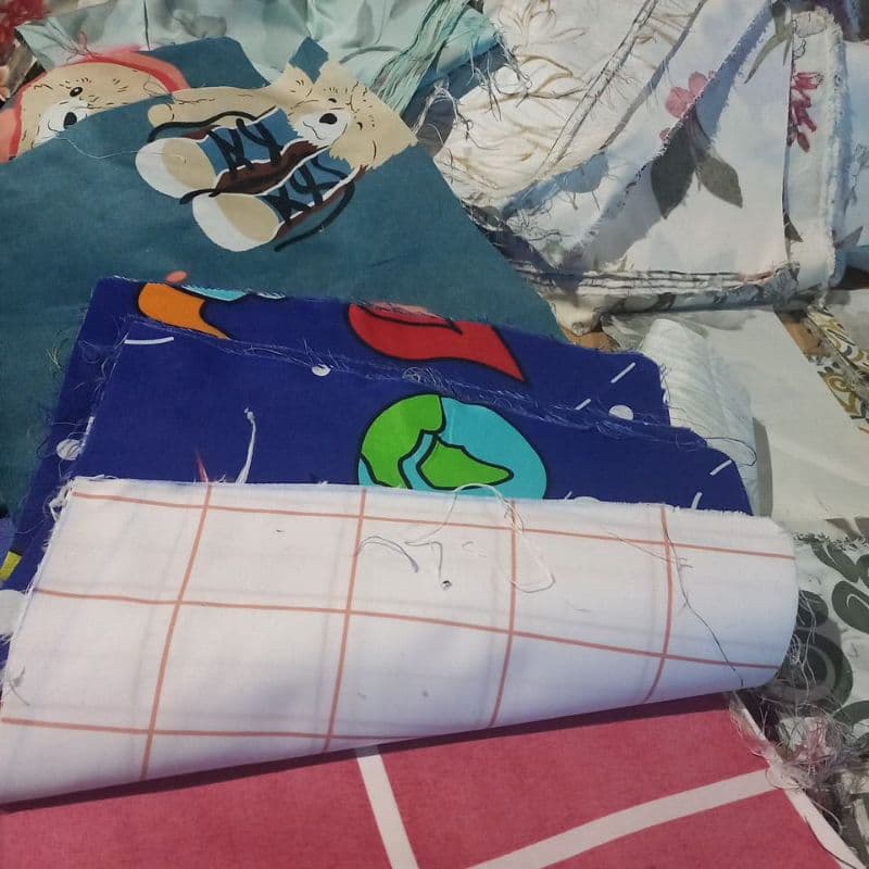 3kl DE RETALHOS GRANDE 20X50cm. IDEAL PARA INICIANTE COMEÇAR NO ARTESANATO LINDAS CORES