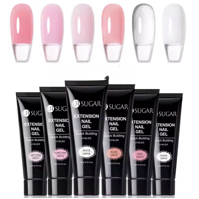 Polygel poligel Powder Led/Uv Alongamento De Unhas 15ml