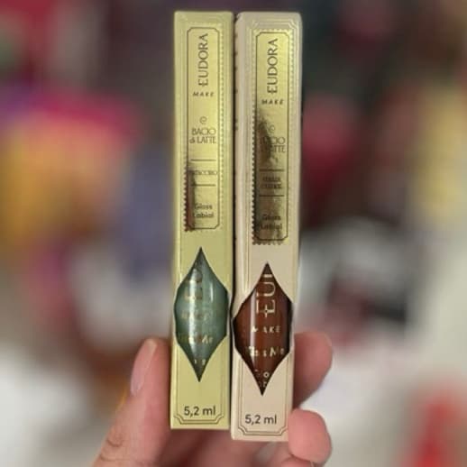 Gloss Labial Kiss Me Vanilla Caramel / Pistacchio 7ml EUDORA