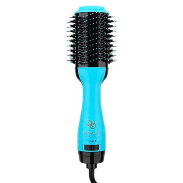 Escova Secadora Alisador Elétrica 1200W 3 em 1 110V - Alisa, Seca e Modela