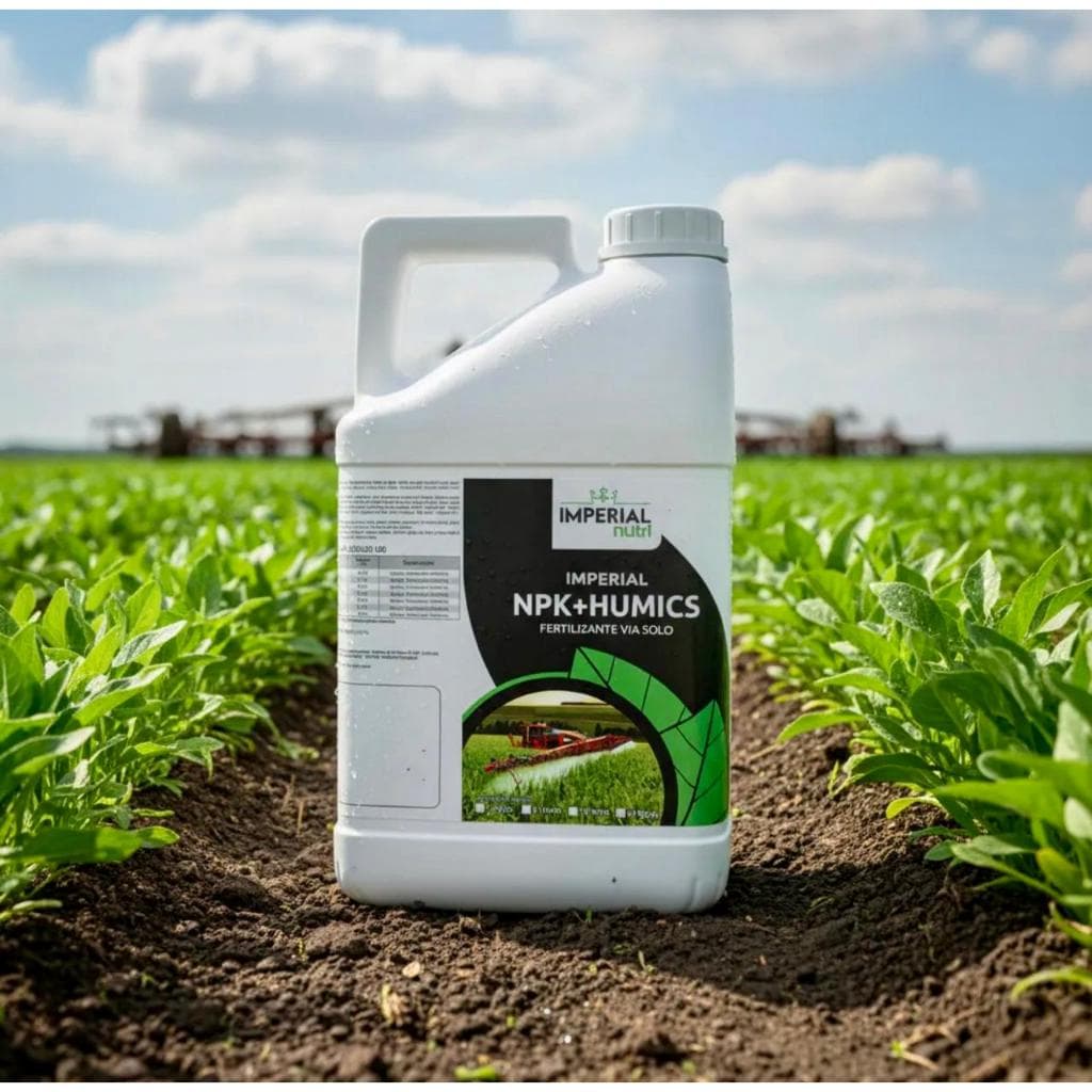 Fertilizante/Adubo NPK + Humics 10-10-10 - 5 litros - Imperial Nutri.