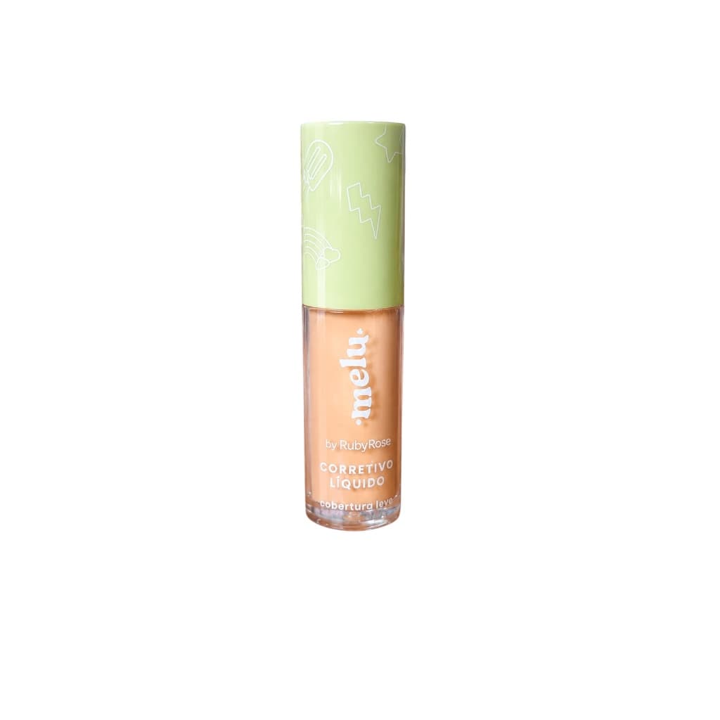 Corretivo Líquido Melu Ruby Rose com Cobertura Natural e Efeito Matte