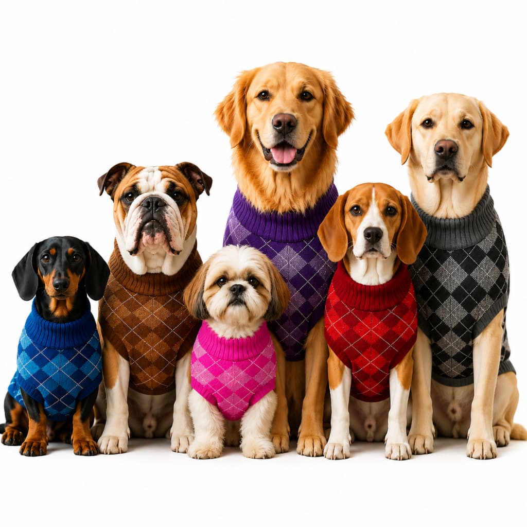 ❄️ Roupinha de Lã Cachorro Gato Quentinha Inverno Frio Moda Pet Alta Qualidade Luxo 2026 Escolha