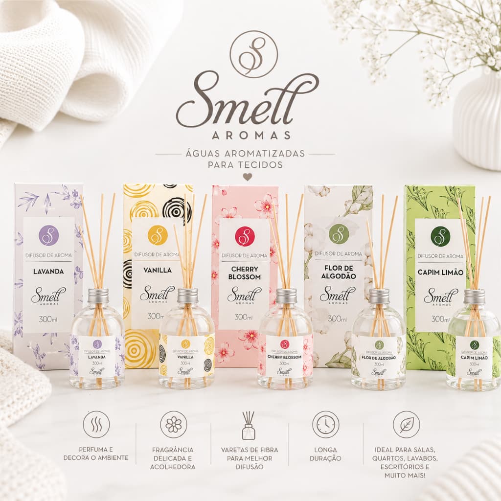 Difusor de Aroma 300ml  Smell Aromas