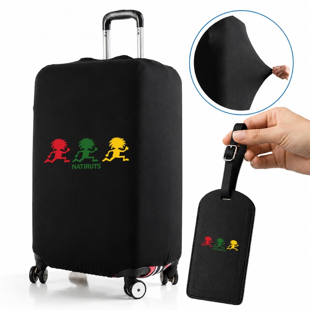 Capa De Mala 8 a 23KG P-M-G Reggae Personalizada Protetor Bagagem Para Viagem Protetora Grande