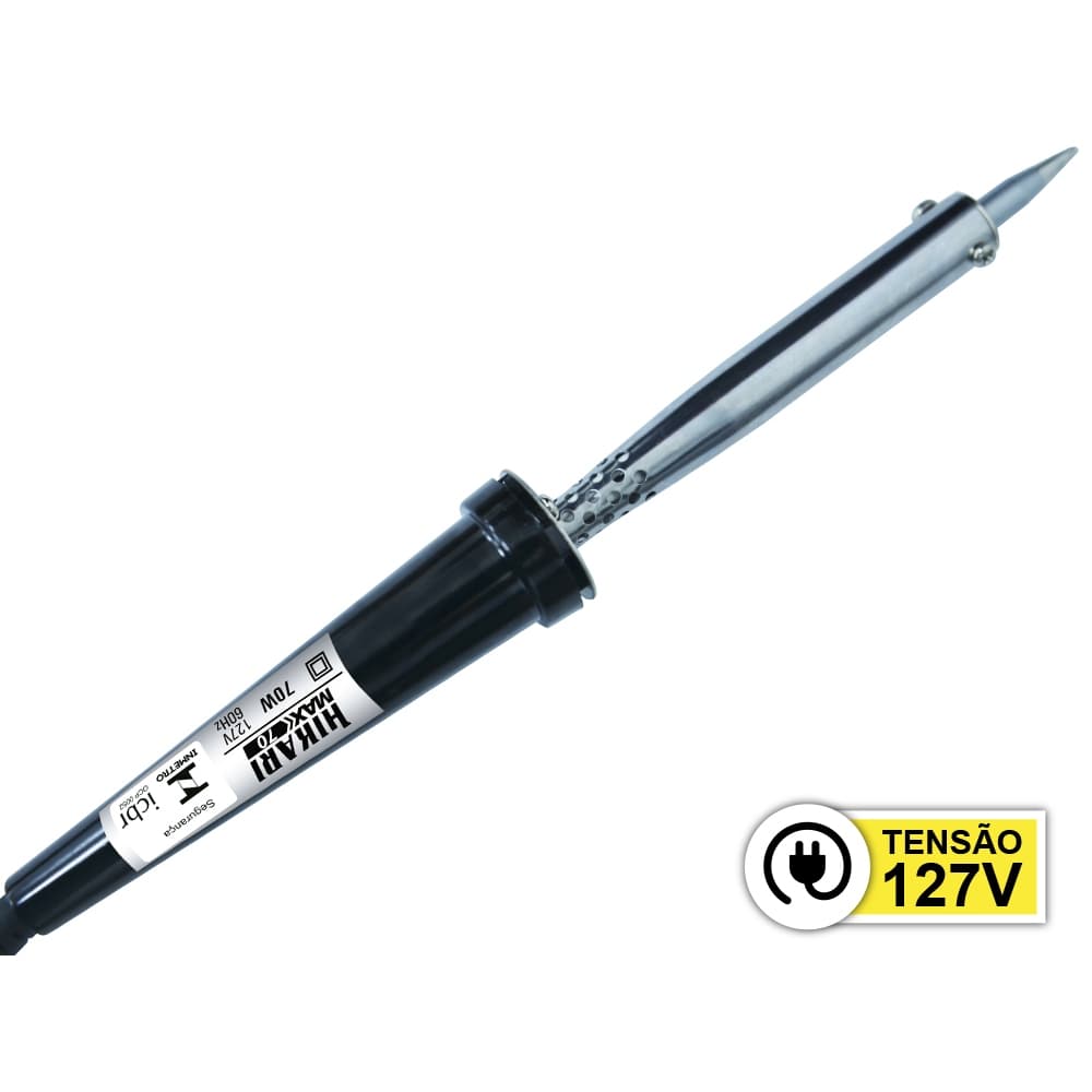 Ferro de solda Potência 70W 127v HIKARI  Max 70 ferro de Solda Profissional Potente 470°C