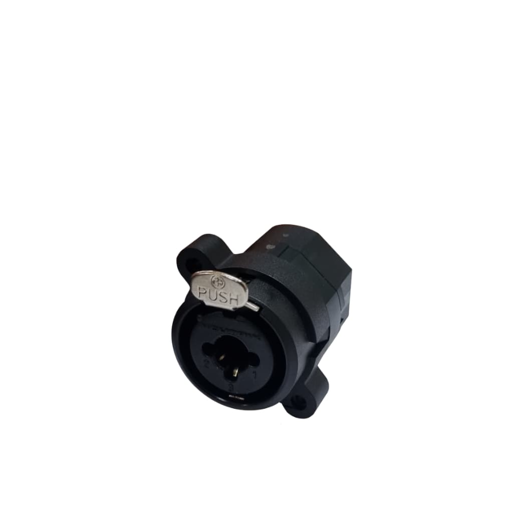 Plug Conector Combo P10 Xlr Femea Neutrik NCJ6FI-V