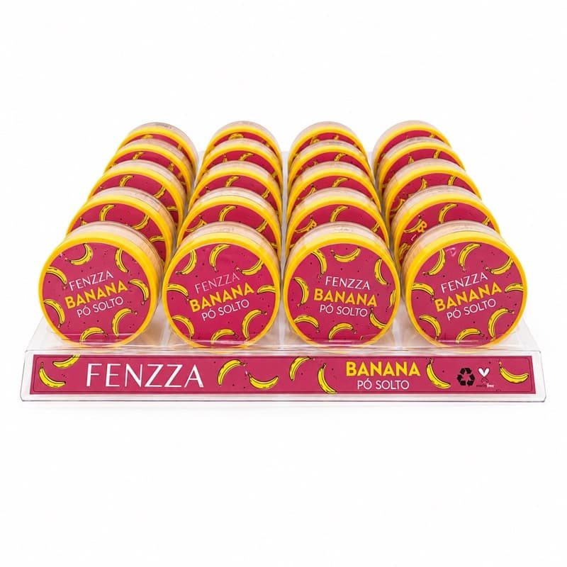 Pó Solto Banana Fenzza – Efeito Aveludado e Alta Fixação
