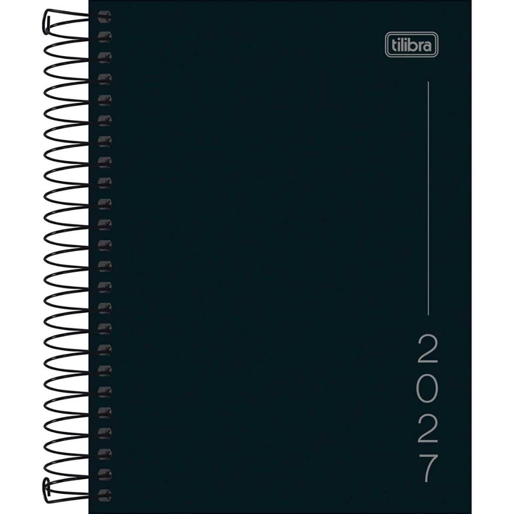 Agenda 2027 Diaria Pepper Espiral Tilibra 160 Folhas
