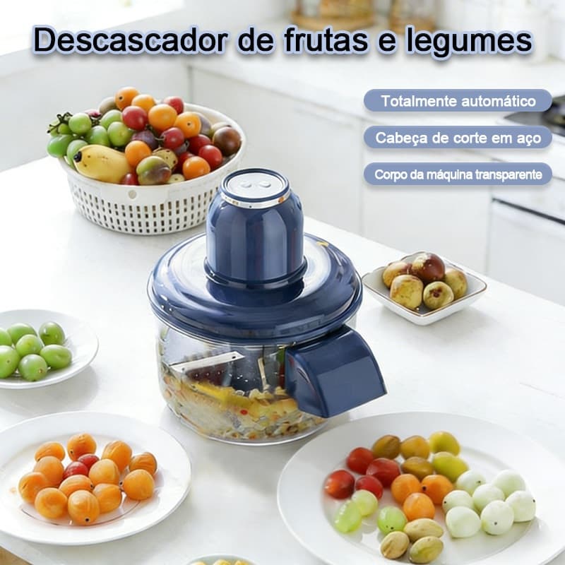 Descascador Elétrico Automatico Portátil 127/220V Descascador Elétrico Para Descascar Uvas Frutas Alho Tomate