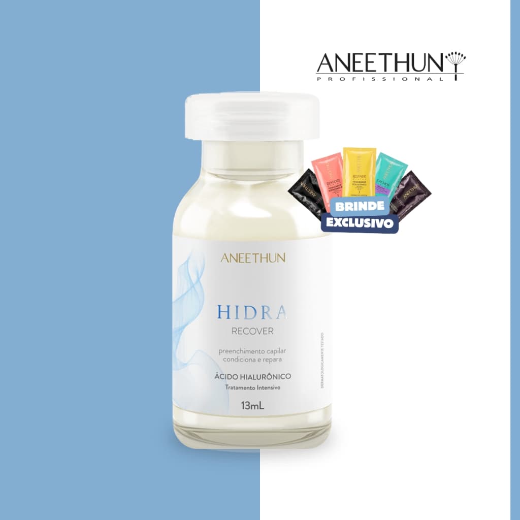Ampola Recover Hidra Aneethun 13ml Ácido Hialurônico Imediato