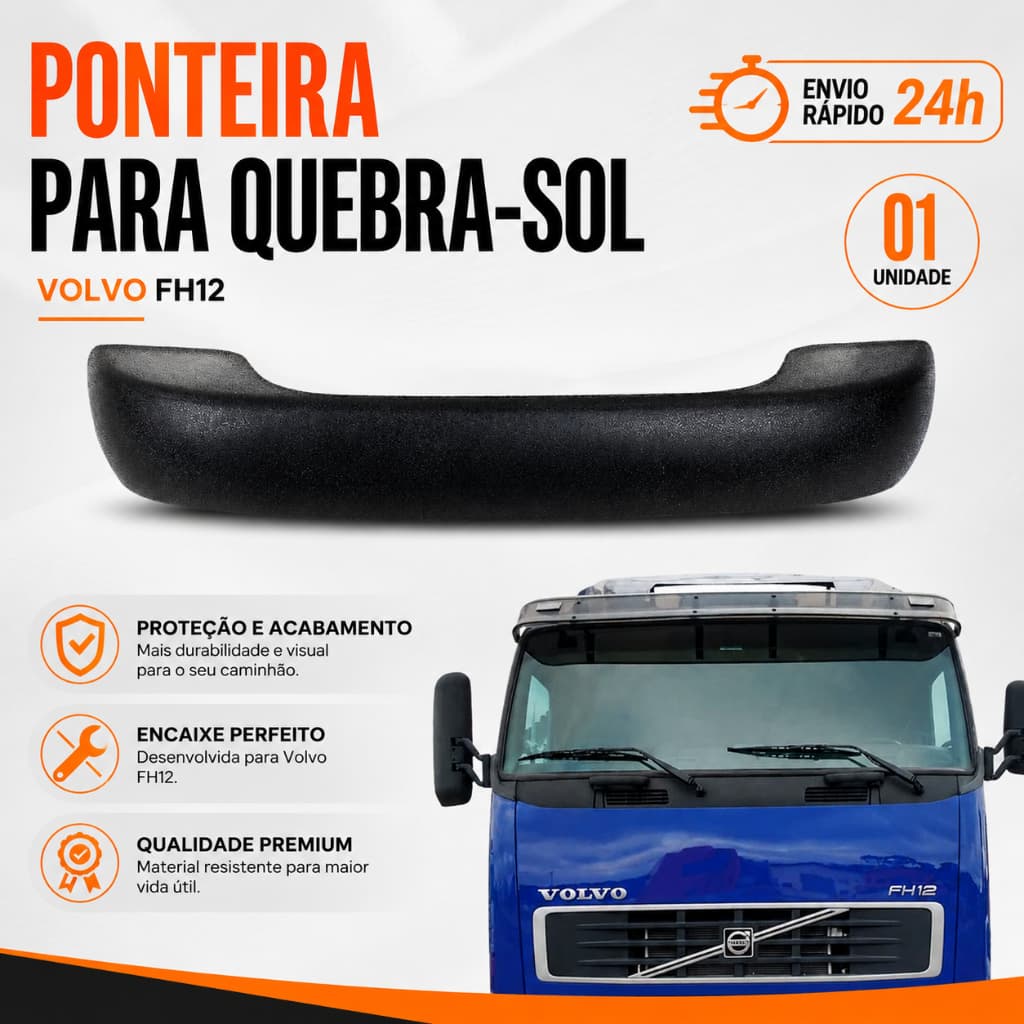 Tampa Alça Frontal Cabine Volvo Fh12 - Compatível
