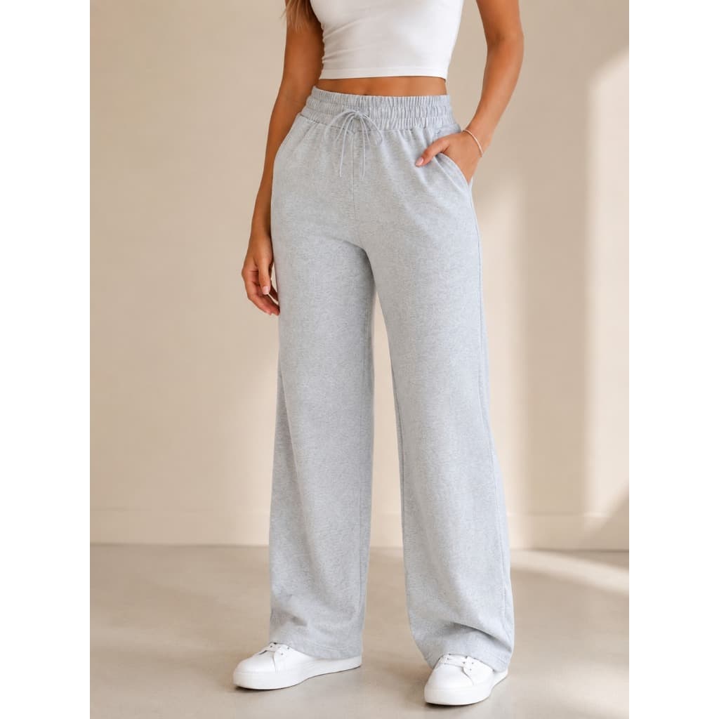 Calça Lanzinha Quente Inverno Ajustavel Confortável Básica Casual Elegante Trabalho Frio