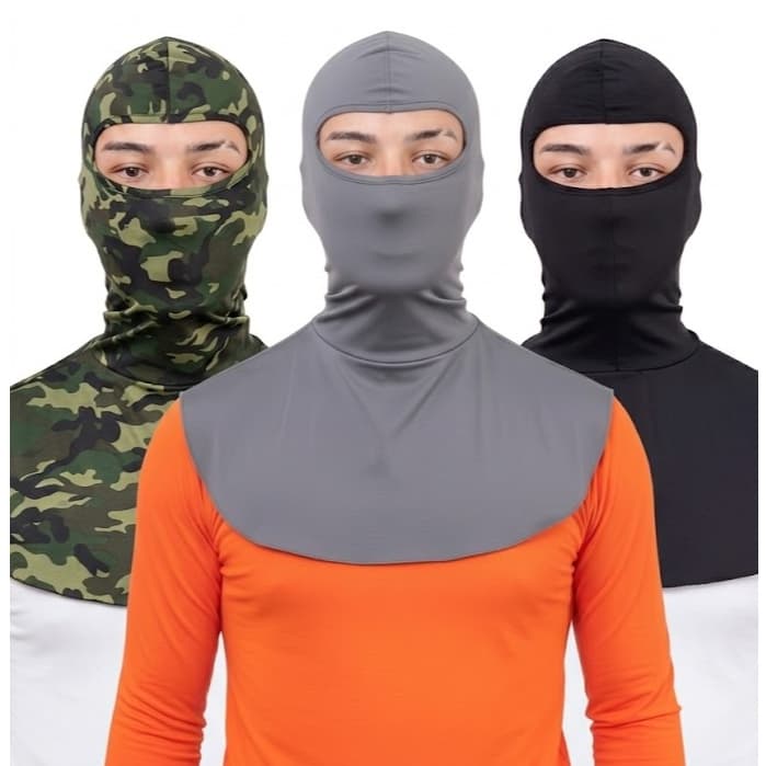 Kit 10 Máscara Balaclava Comprida Pescador Motoboy/Touca Balaclava Pescaria Proteção Solar Unissex