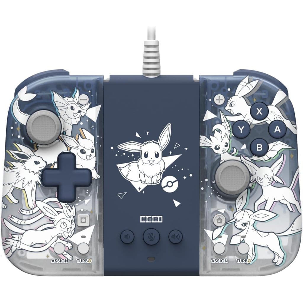 Conjunto De Controle Hori Split Pad Compact Pokémon Eevee