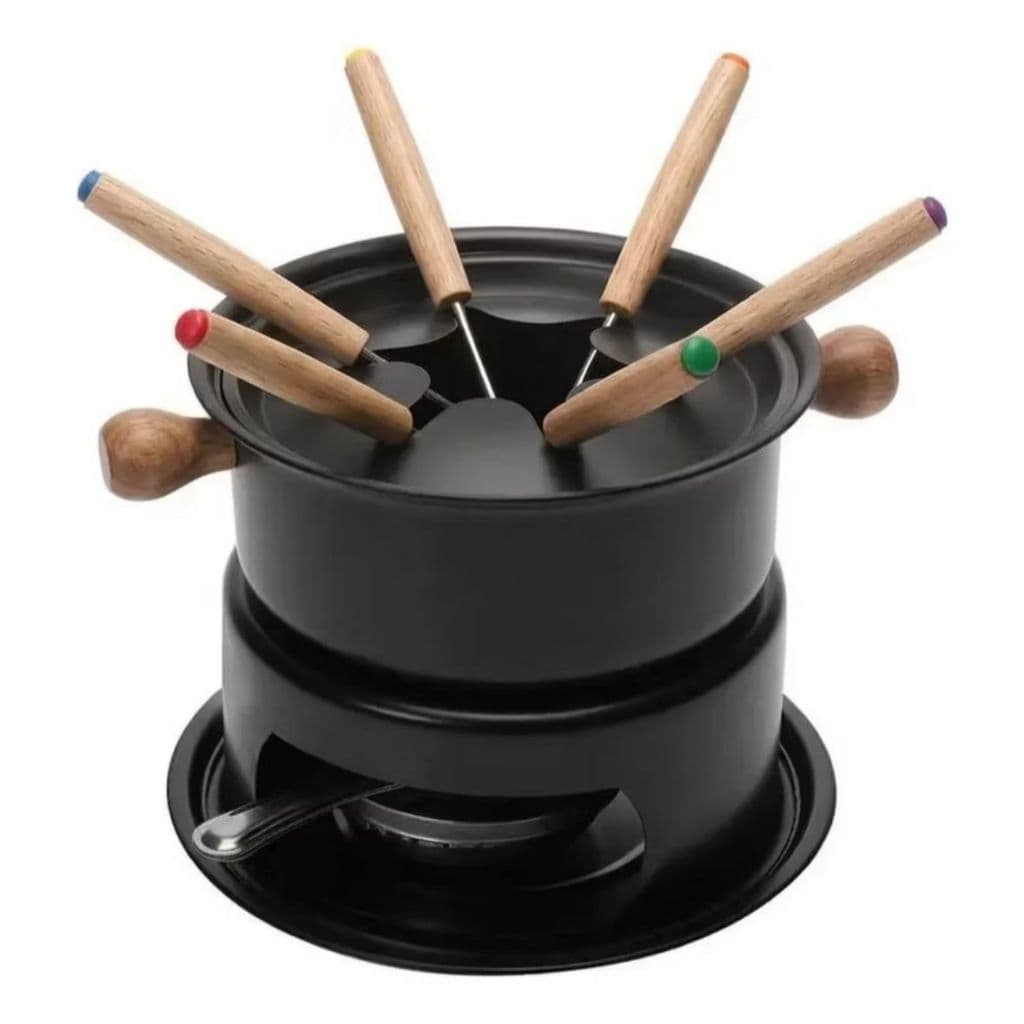 Conjunto Aparelho Fondue Grande para 6 Pessoas