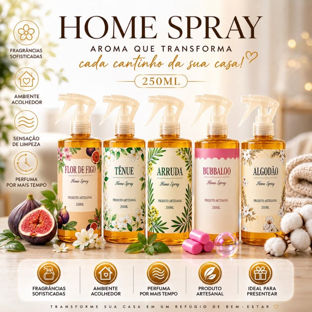 Odorizador Home Spray de Ambientes Inspiração Coala 250ml