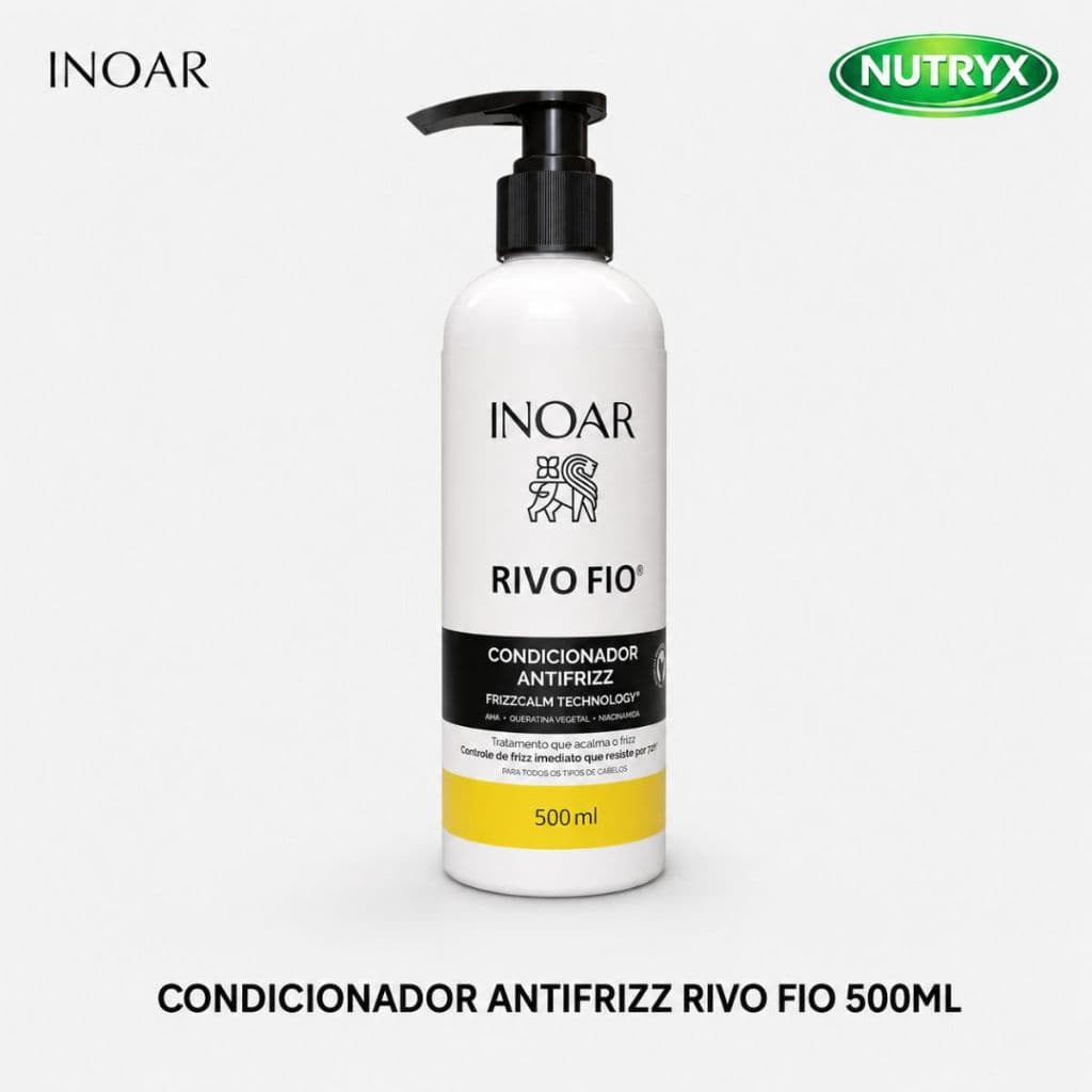 Condicionador Inoar Rivo Fios Anti Frizz 500ml