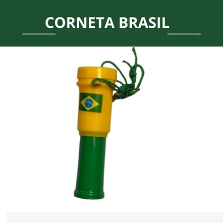 CORNETA BRASIL SOM MUITO ALTO