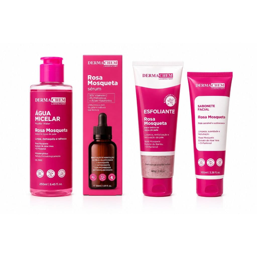 ROTINA COMPLETA ROSA MOSQUETA DERMACHEM
