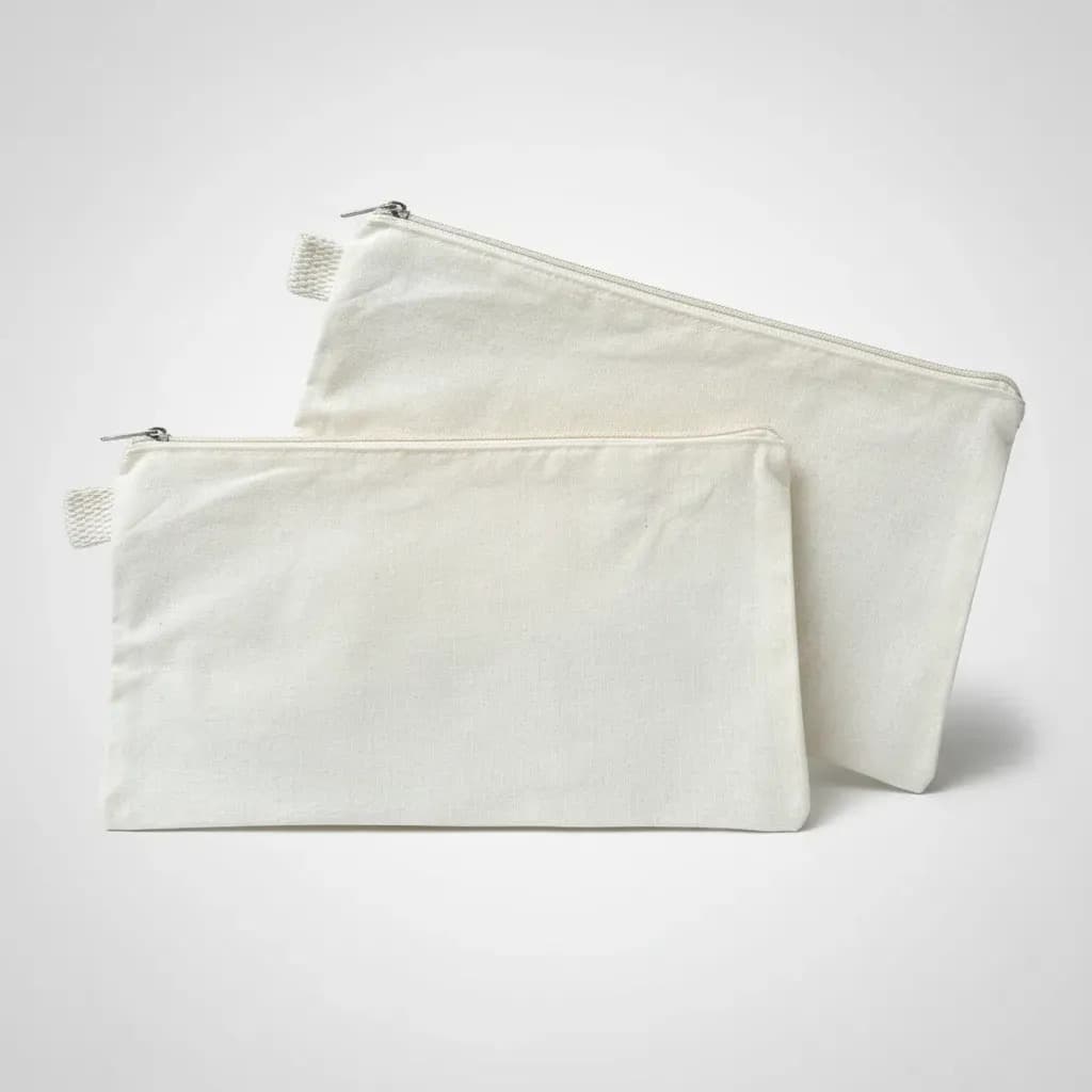 10 Necessarie chinelo algodão cru 19x31cm ecológico