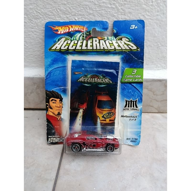 Miniatura HotWheels Acceleracers Hollowback Lacrado com Card 2005