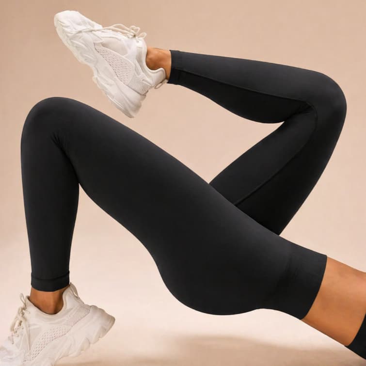Calça Legging Academia Cintura Alta Feminina Treino Secagem Rápida Respirável Yoga