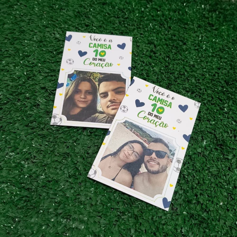 Camisa 10 - Imã - foto casal - dia dos namorados