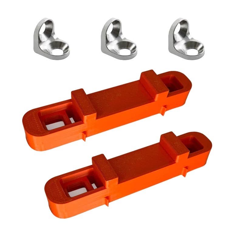 Gabarito Instalador Suporte L Cadeirinha Cantoneira Duplo 13 e 17mm Instalação e Montagem de Móveis