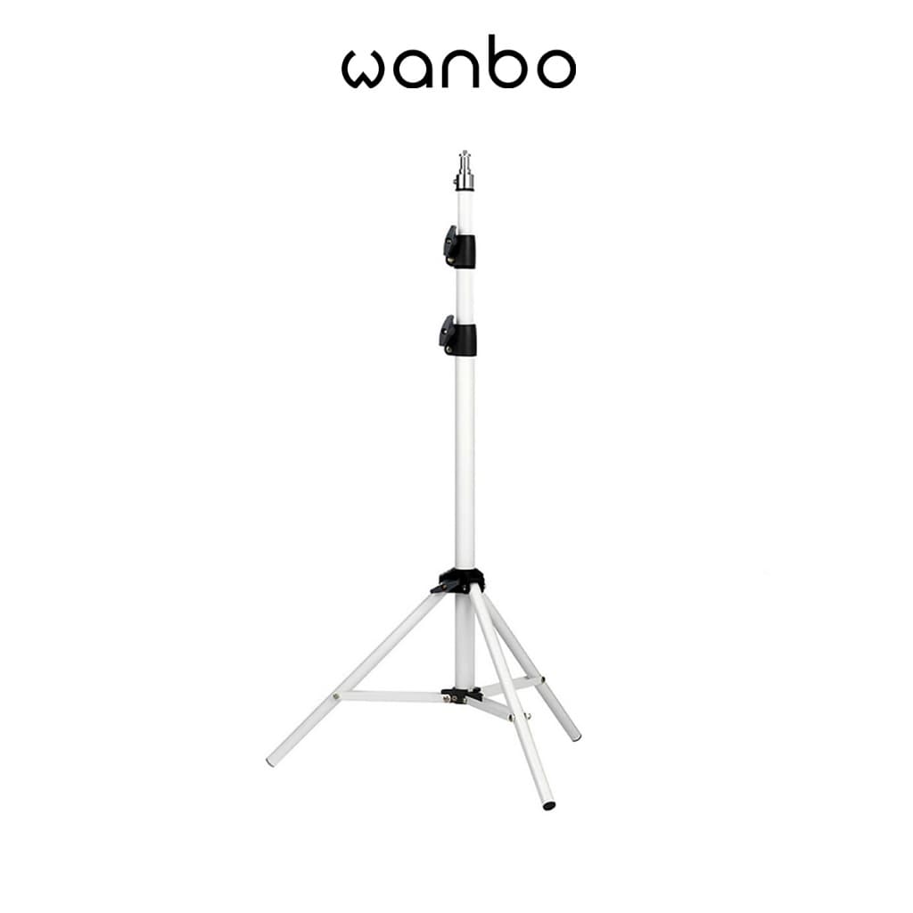 Tripé Dobrável 360° Portátil para Projetor Wanbo Branco – Compatível com T2 Ultra e Cube2 Pro