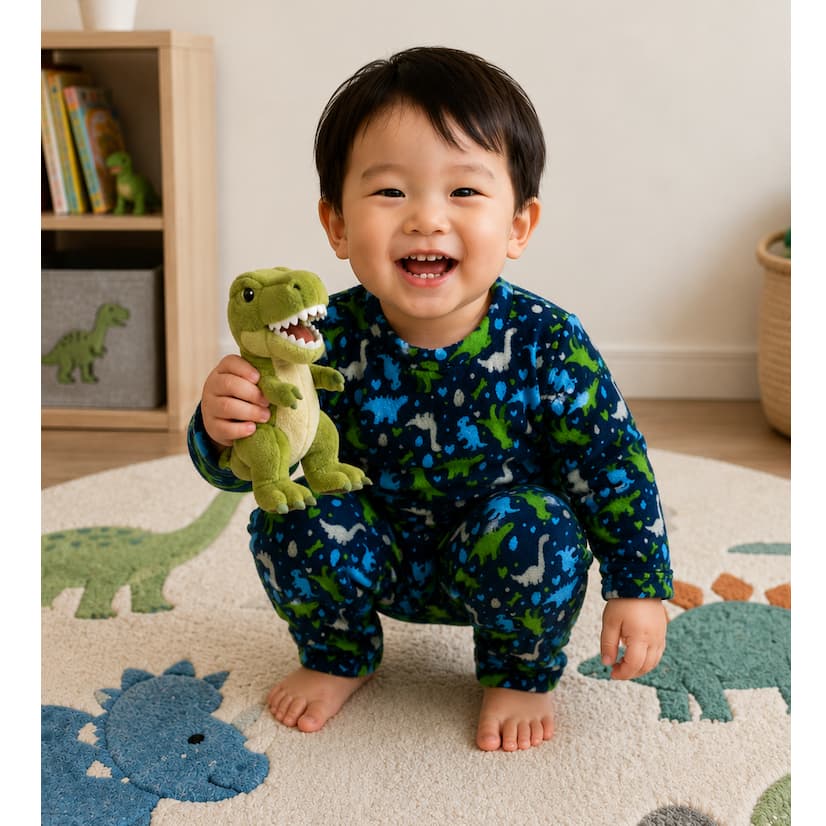 Pijama Bebê Infantil Menino Menina Conjunto Inverno Manga Longa Quentinho Fleece