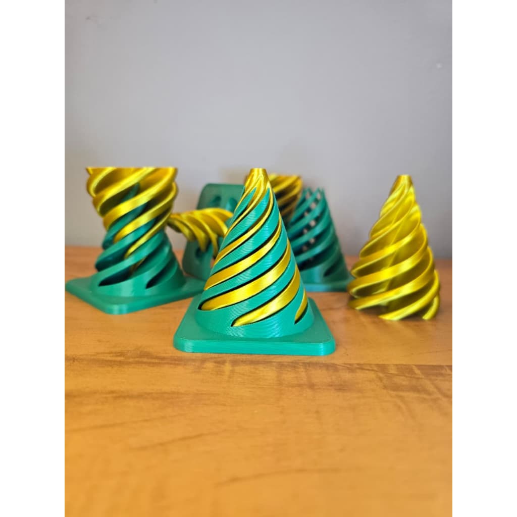 Brinquedo Sensorial Cone Espiral Flexível 3D