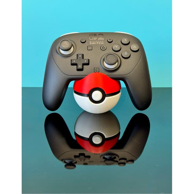 Suporte Para Controle Gamer - Base Bola Monstro Criativa - Compatível Switch / Play / Xbox