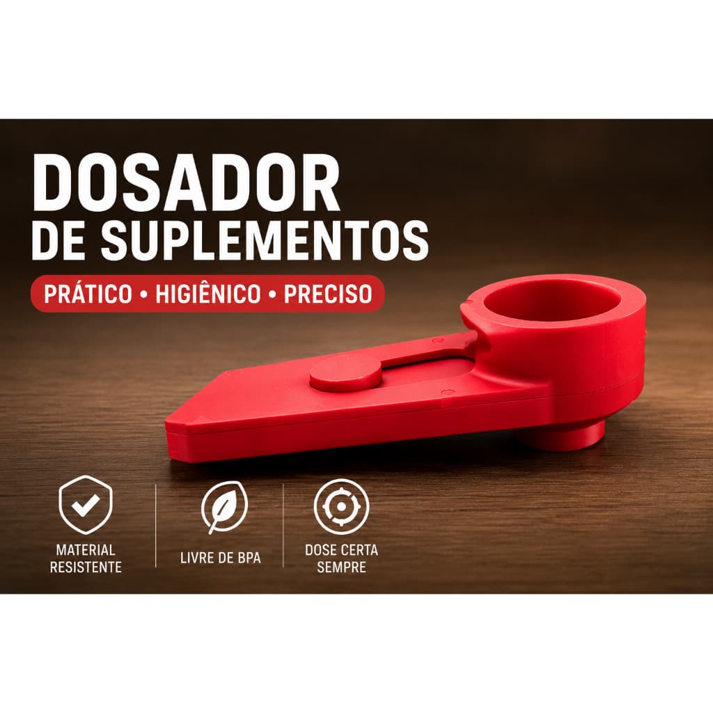 Dosador Inteligente Pré-treino Anti-desperdício
