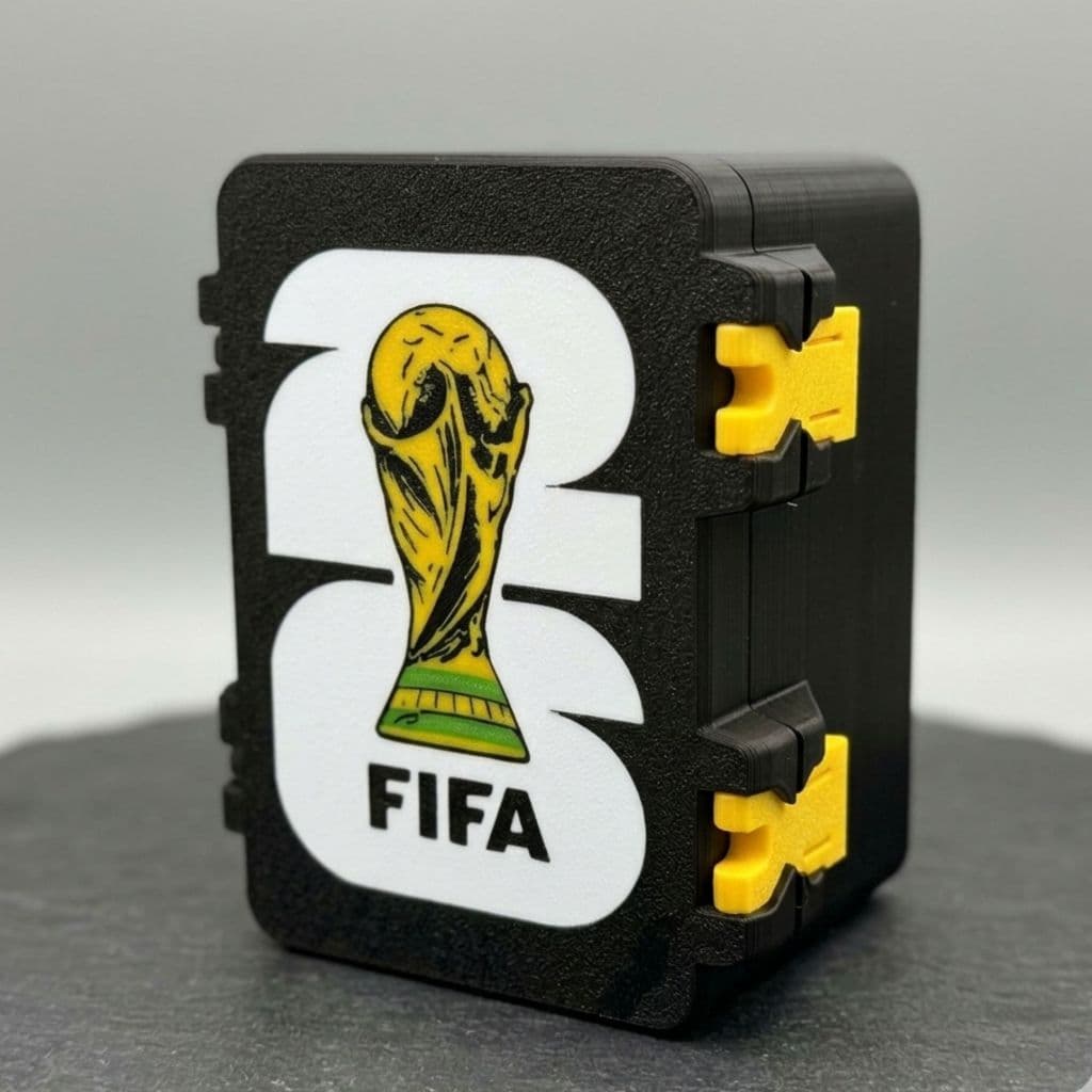 Caixa Figurinha da Copa do Mundo para 500 figurinhas